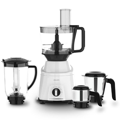 Philips Mixer Grinder with Food Processor Jar 750 Watt White - HL7763/00