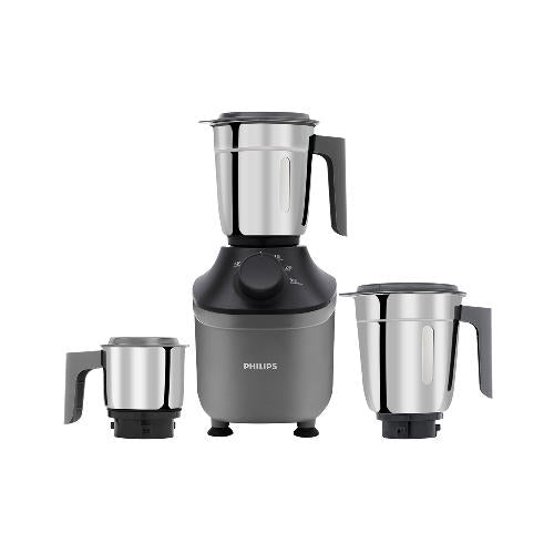 Philips Domestic 800 Watt Powerful Motor Mixer Grinder With Microgrind Technology In Grey Colour Hl7770 00