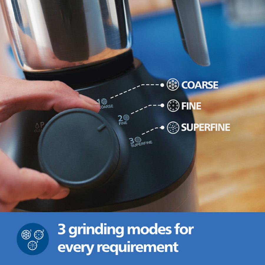 Philips Domestic 800 Watt Powerful Motor Mixer Grinder With Microgrind Technology In Grey Colour Hl7770 00