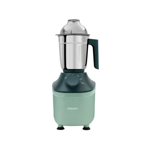 Philips 800 Watt Powerful Motor Mixer Grinder With Microgrind Technology In Green Colour Hl7773 02