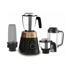 Refurbished Philips 1000 Watt 4 Jars Black Mixer Grinder With 5 Preset Modes Hl7778 00 Copy