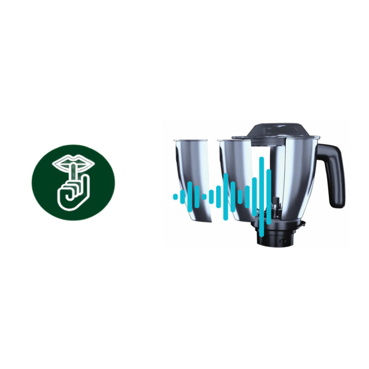 Philips Domestic 1000 Watt 4 Jars Black Mixer Grinder With 5 Preset Modes Hl7778 00