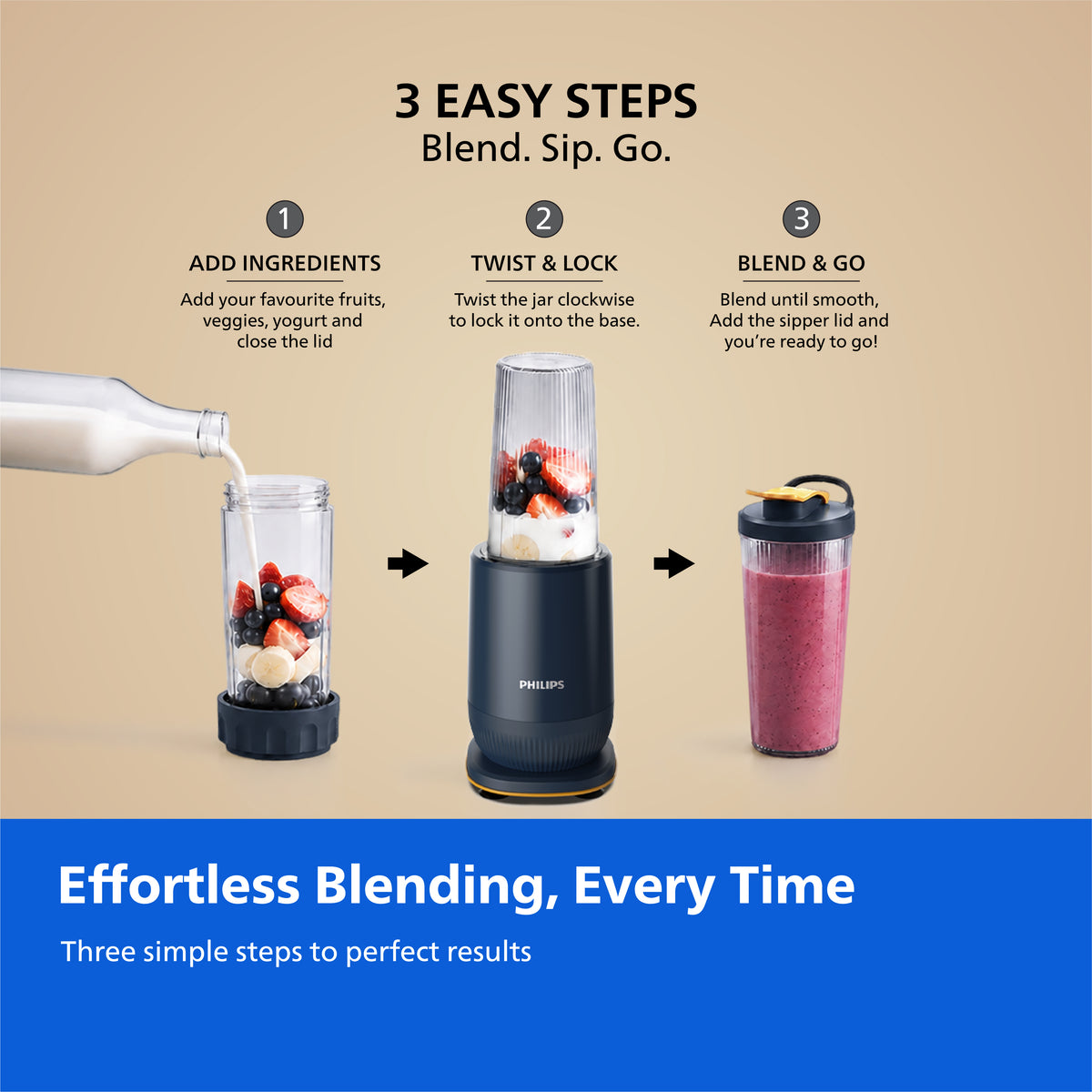 Philips Mini Blender-HR2613/00