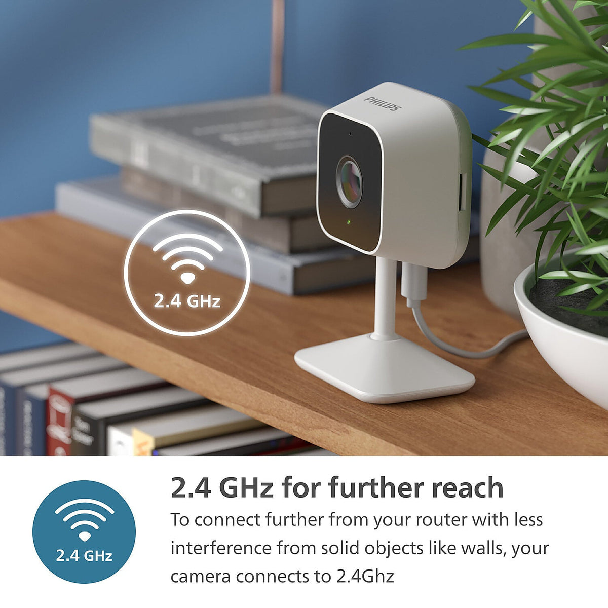 Philips Smart Indoor Wifi Security Camera  (HSP1000) - EMP