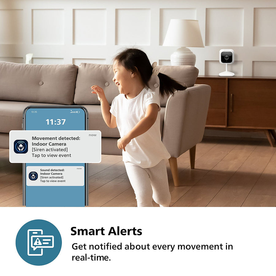 Philips Smart Indoor Wifi Security Camera  (HSP1000) - EMP