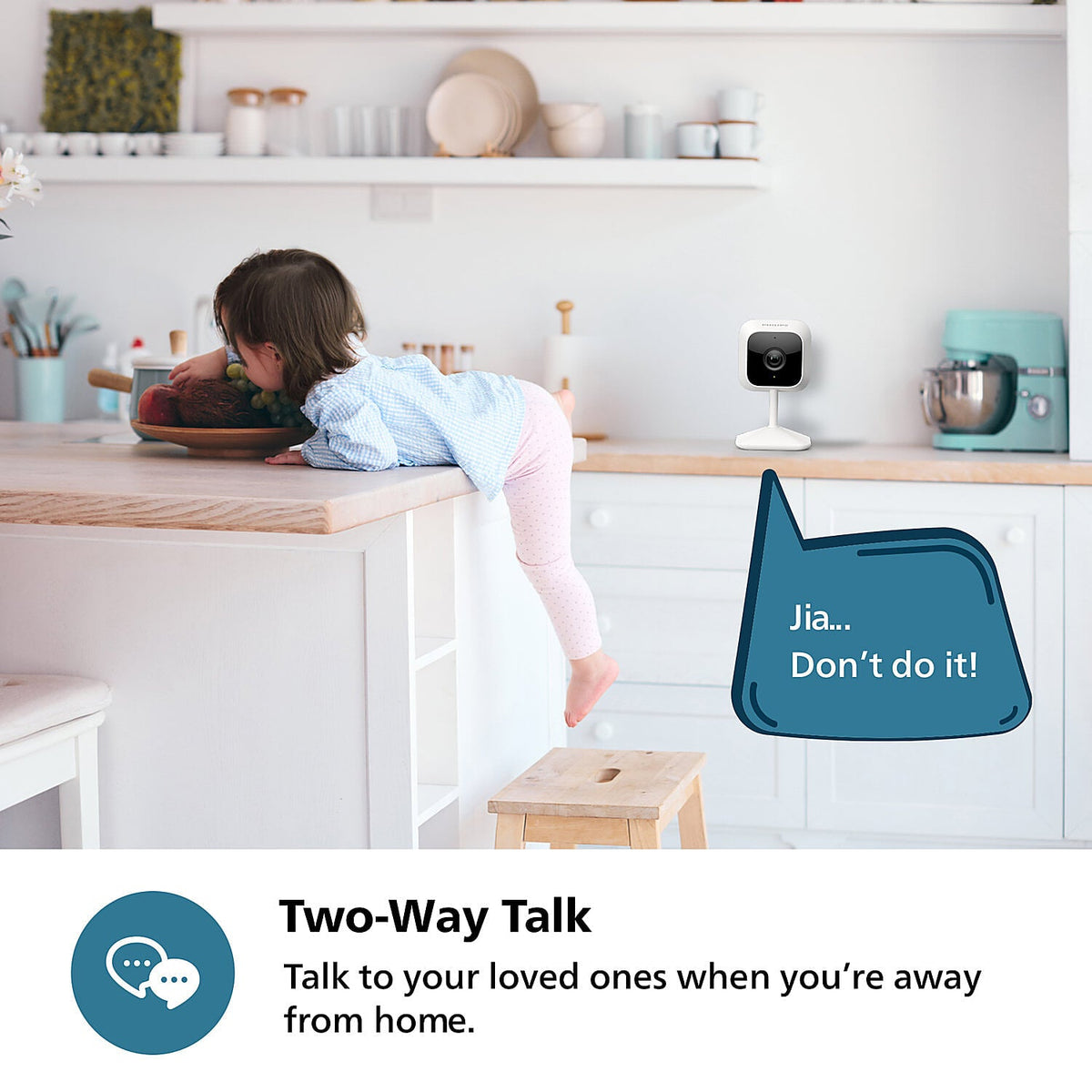 Philips Smart Indoor Wifi Security Camera  (HSP1000) - EMP
