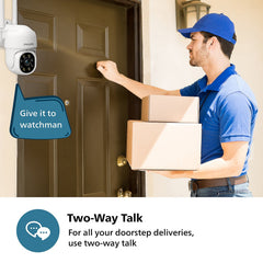 Philips Smart 360° Wifi  Outdoor Security Camera  (HSP3800) - EMP