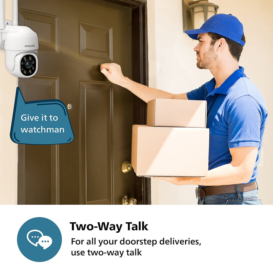 Philips Smart 360° Wifi  Outdoor Security Camera  (HSP3800) - EMP