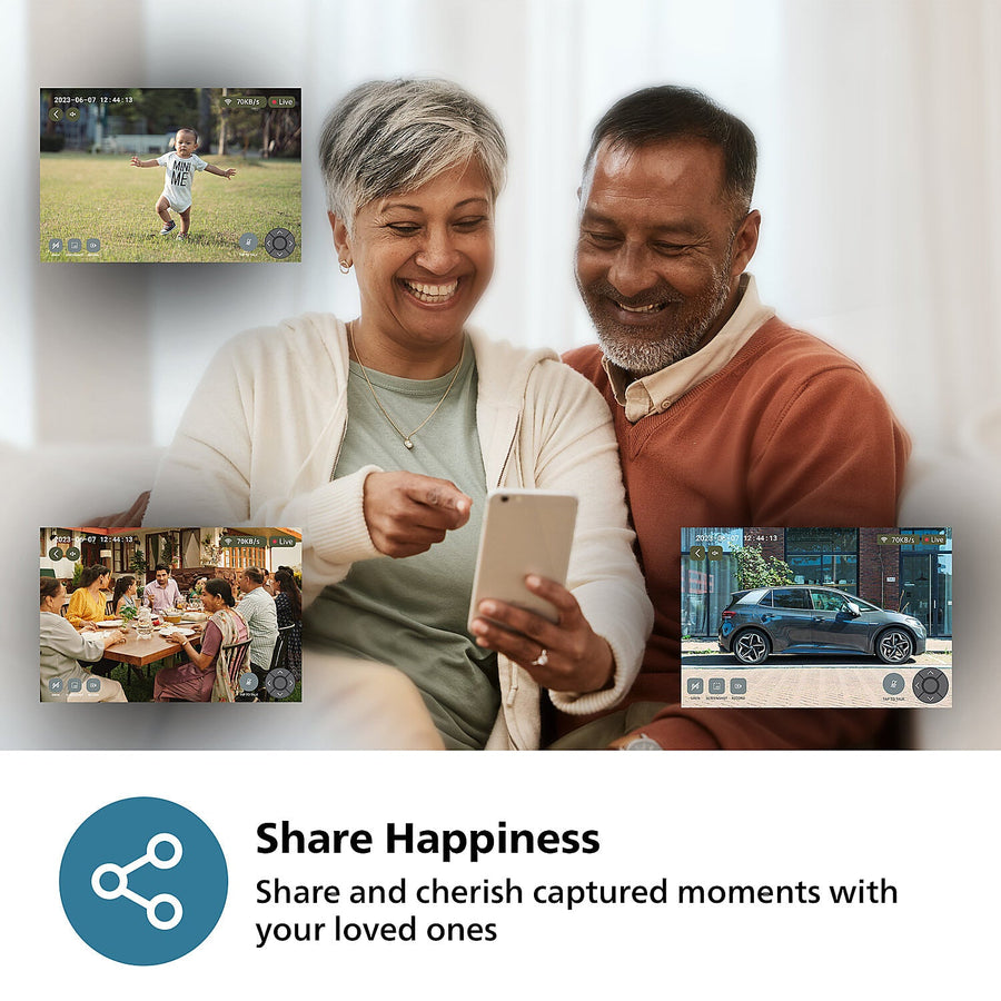 Philips Smart 360° Wifi  Outdoor Security Camera  (HSP3800) - EMP