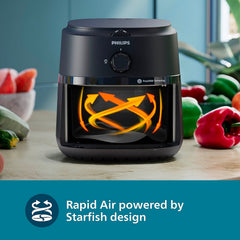 Refurbished Philips 4.2 Litre Airfryer with Rapid Air Technology - NA120/00