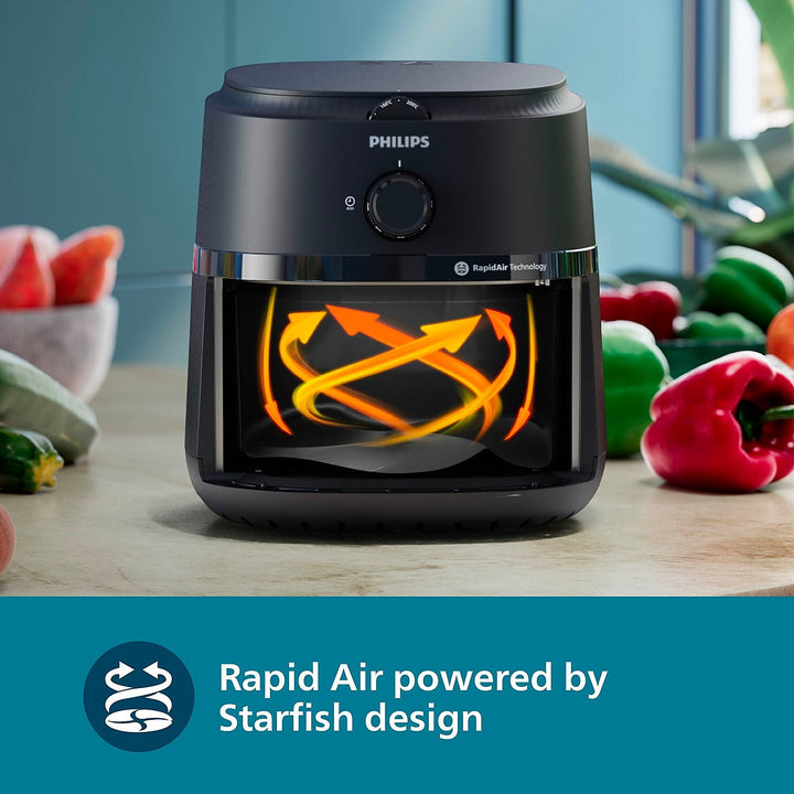 Philips Domestic 4 2 Litre Airfryer With Rapid Air Technology Na120 00