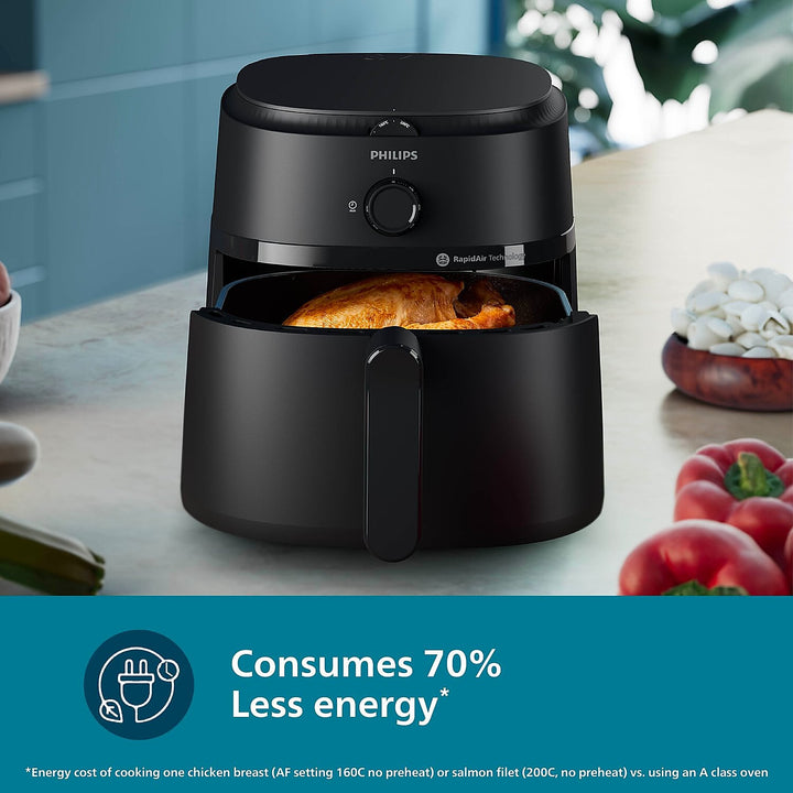 Philips Domestic 4 2 Litre Airfryer With Rapid Air Technology Na120 00