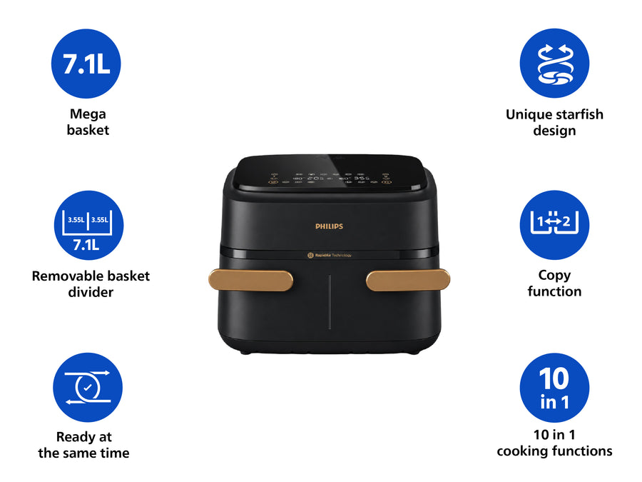 Philips 7.1L Digital Airfryer - NA154/00