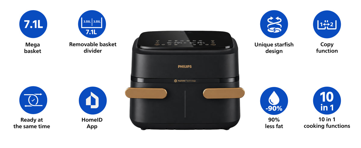 Philips 7.1L Digital Airfryer - NA154/00