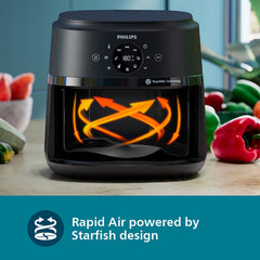 Philips Domestic 6 2 Liter Airfryer With Rapid Air Technology And Cooking Window Na231 00