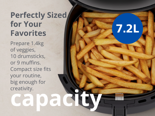 Philips 7.2L Digital 16-in-1 Airfryer – NA342/00