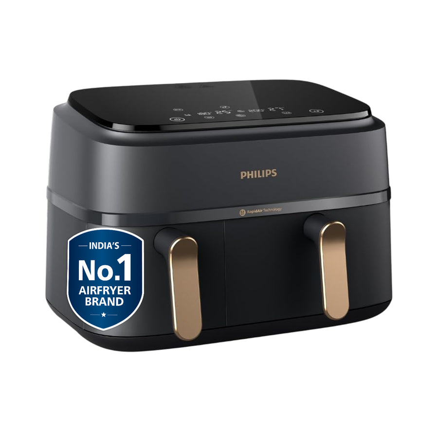 Philips 9L Dual Basket Airfryer - NA352/00