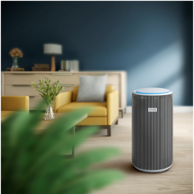Philips Smart Air Purifier For Home With Real Time Aqi Display And Covers Upto 600 Sqft Ac3220 60