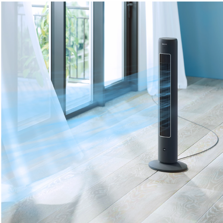 Philips Domestic High Performance Bladeless Technology Tower Fan With Touchscreen Panel And Remote Control Cx5535 11