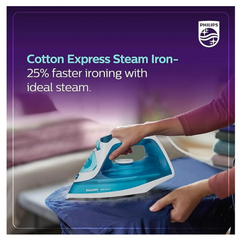 Philips Domestic Steam Iron With Black Non Stick Soleplate And Steam Rate Of Up To 15 G Min Dst0820 20