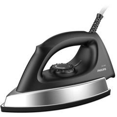 Philips 1000 Watt Heavy Weight 1 6 Kg Dry Iron With Non Stick Coating Gc181 80