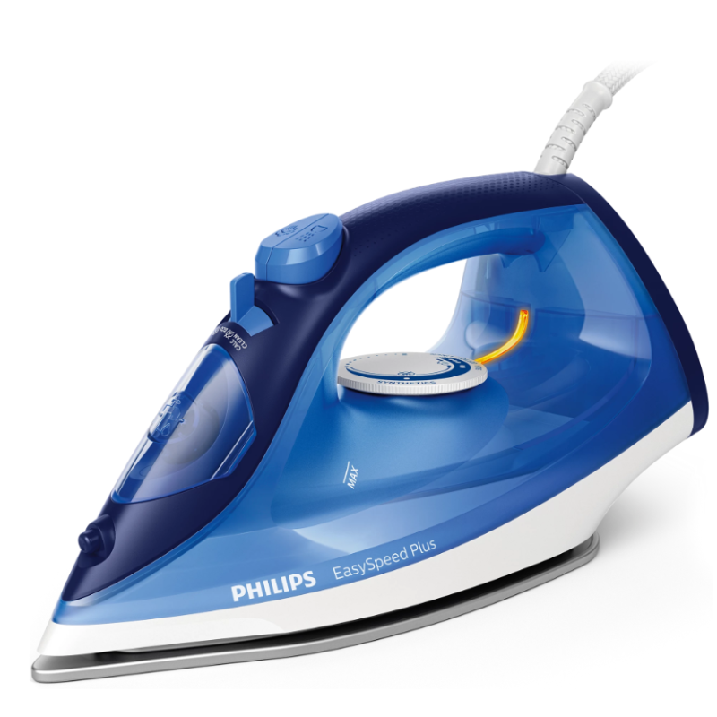 Philips Domestic Easyspeed Steam Iron Ceramic Soleplate 2200W Blue Gc2145 20
