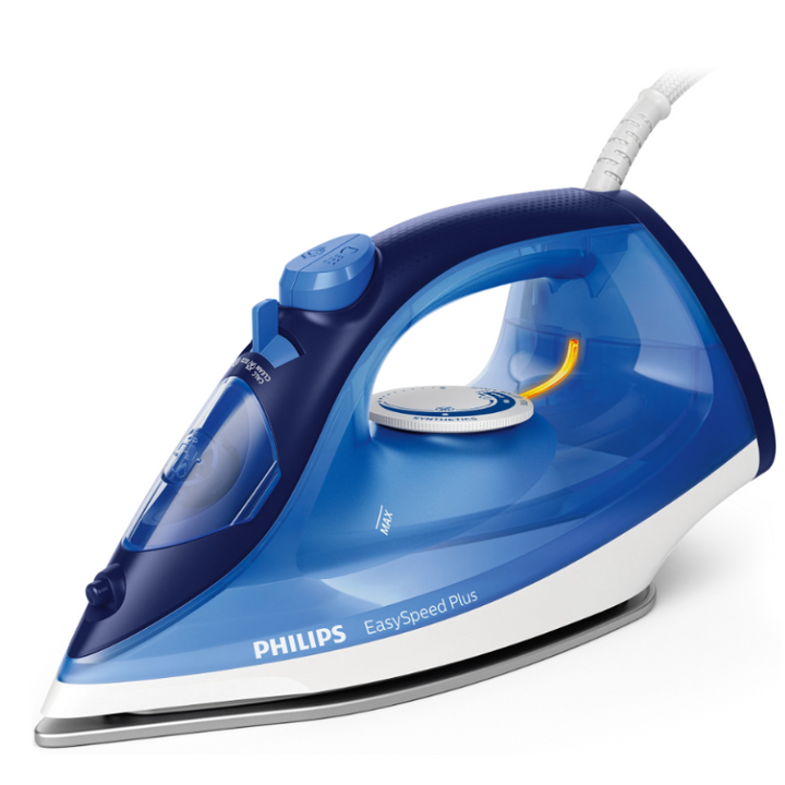 Philips Easyspeed Steam Iron Ceramic Soleplate 2200W Blue Gc2145 20