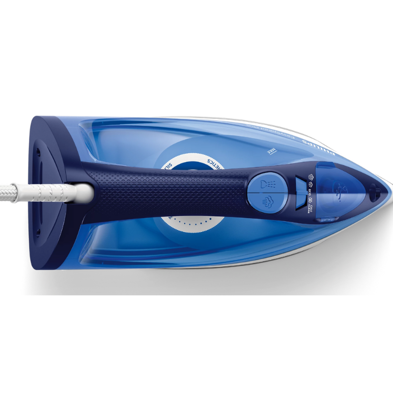 Philips Domestic Easyspeed Steam Iron Ceramic Soleplate 2200W Blue Gc2145 20
