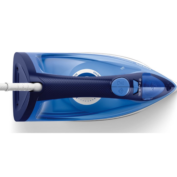 Philips Domestic Easyspeed Steam Iron Ceramic Soleplate 2200W Blue Gc2145 20