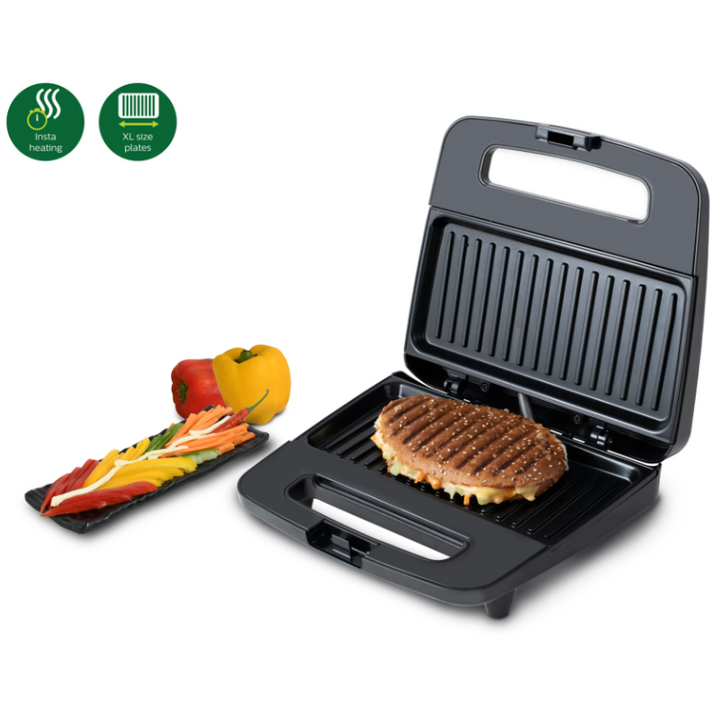 Philips Domestic Panini Sandwich Maker Xl Sized Hd2289 00