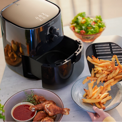Philips Domestic Analog 4 1 Ltr Airfryer With Rapid Air Technology Hd9200 90