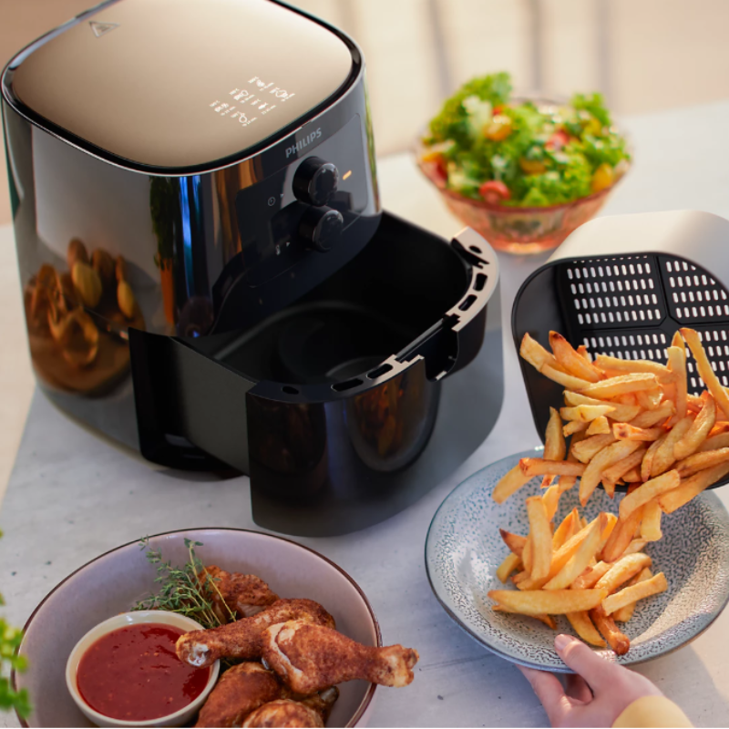 Philips Domestic Analog 4 1 Ltr Airfryer With Rapid Air Technology Hd9200 90