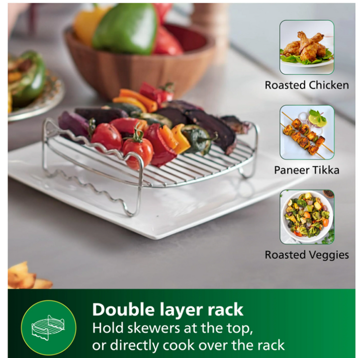 Philips Domestic Airfryer Party Kit Large Size Accessory Hd9815 01