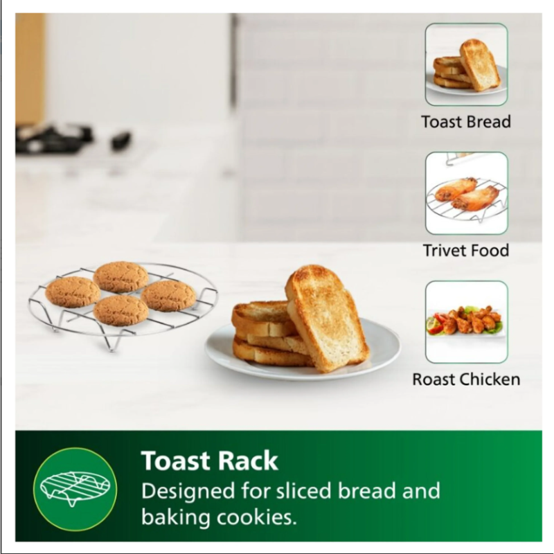 Philips Domestic Airfryer Breakfast Kit Large Size Accessory Hd9825 01