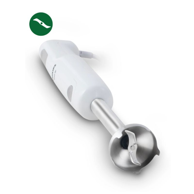 Refurbished Philips Daily Collection 650 Watt Hand Blender White with Detachable Steel Rod - HL1600/00