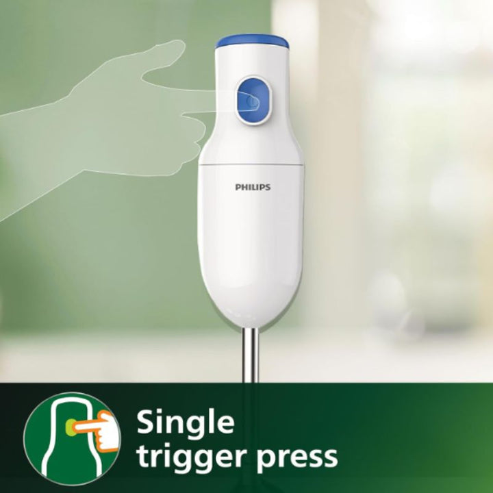 Philips Domestic 250 Watts Steel Rod Hand Blender White Hl1655 00
