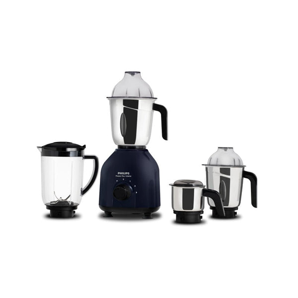 Philips 1000 Watt Mixer Grinder with quick cool ventilation for longer motor life and 4 Jars - HL7714/016