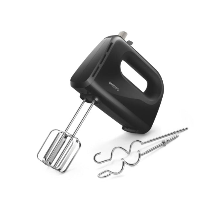 Refurbished Philips Domestic Daily Hand Mixer 300W 5 Speed Black Hr3705 10