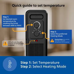 Philips Oil Filled Radiator Heater with 11 Fins