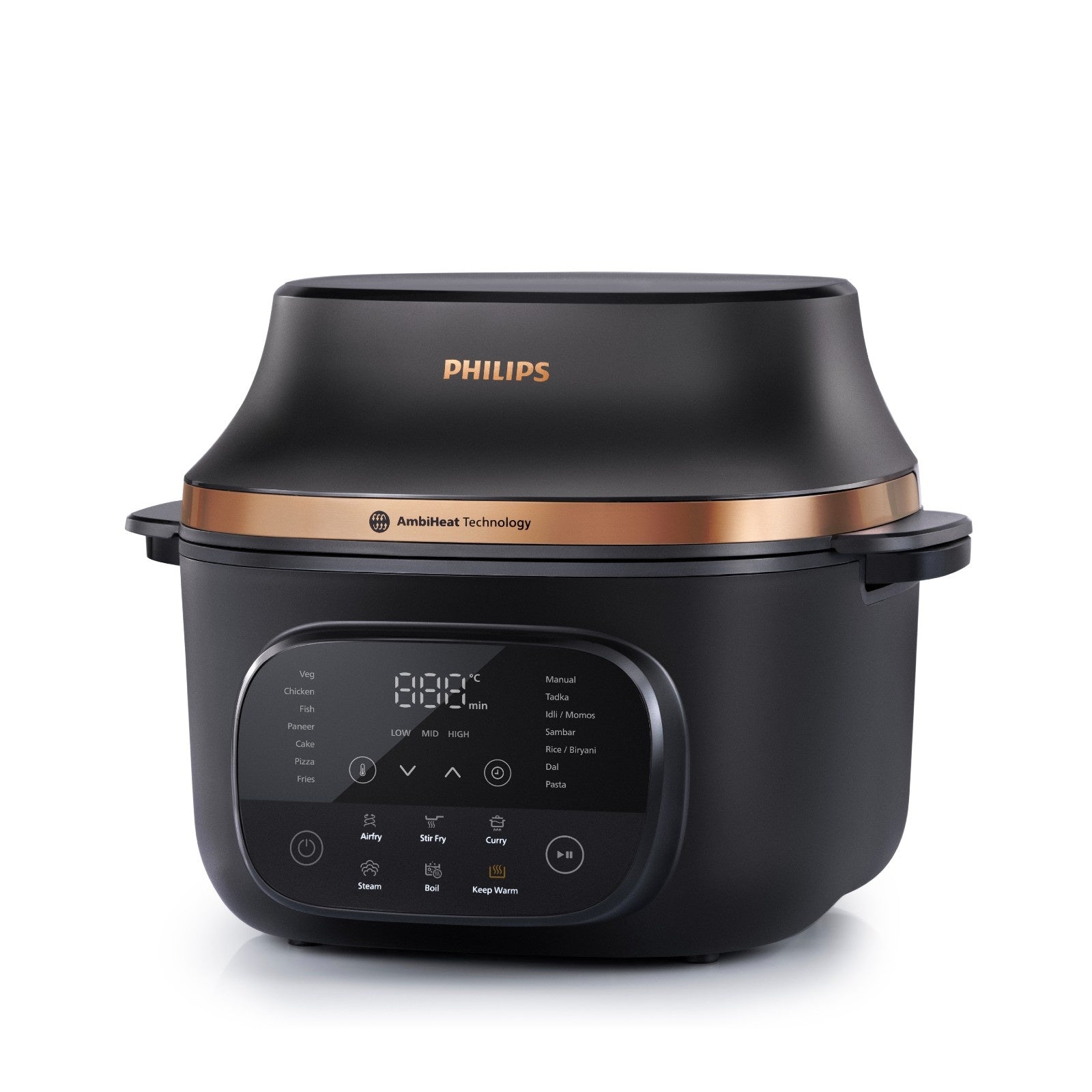 Philips OneChef Smart All in One Cooking Device | 33-in-1 Functions with multiple cooking modes | AmbiHeat Technology for Perfect Indian Cooking | 6L Capacity