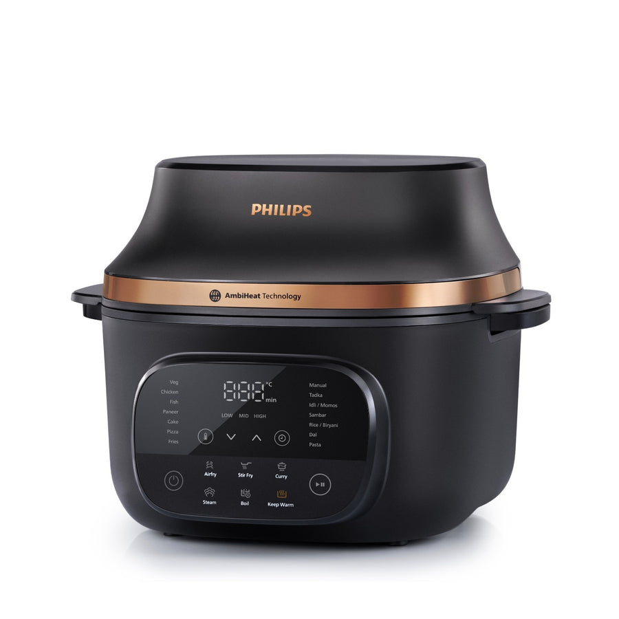 Philips OneChef Smart All in One Cooking Device | 33-in-1 Functions with multiple cooking modes | AmbiHeat Technology for Perfect Indian Cooking | 6L Capacity