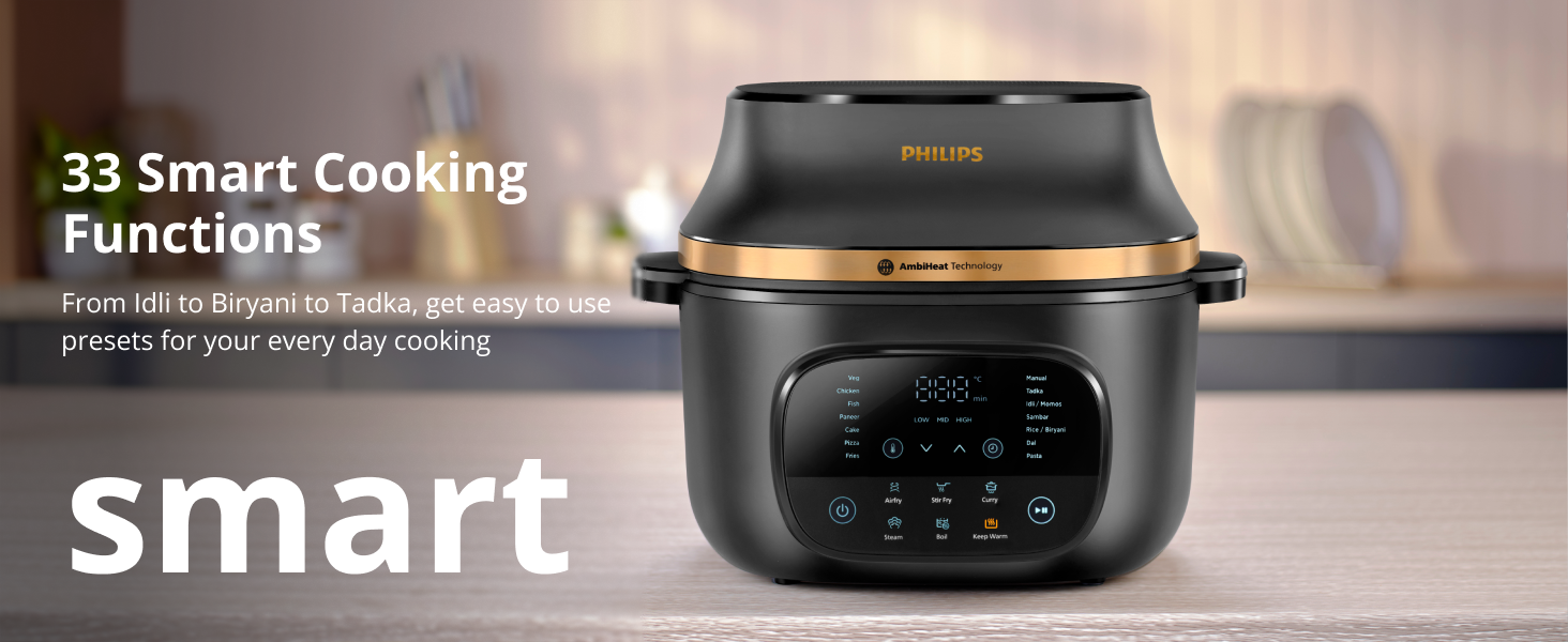Philips OneChef 33-in-1 6L Smart Cooking Device - NX5300/00