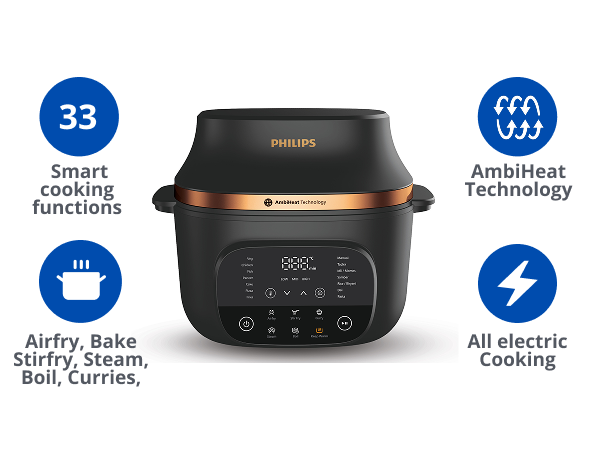 Philips OneChef 33-in-1 6L Smart Cooking Device - NX5300/00