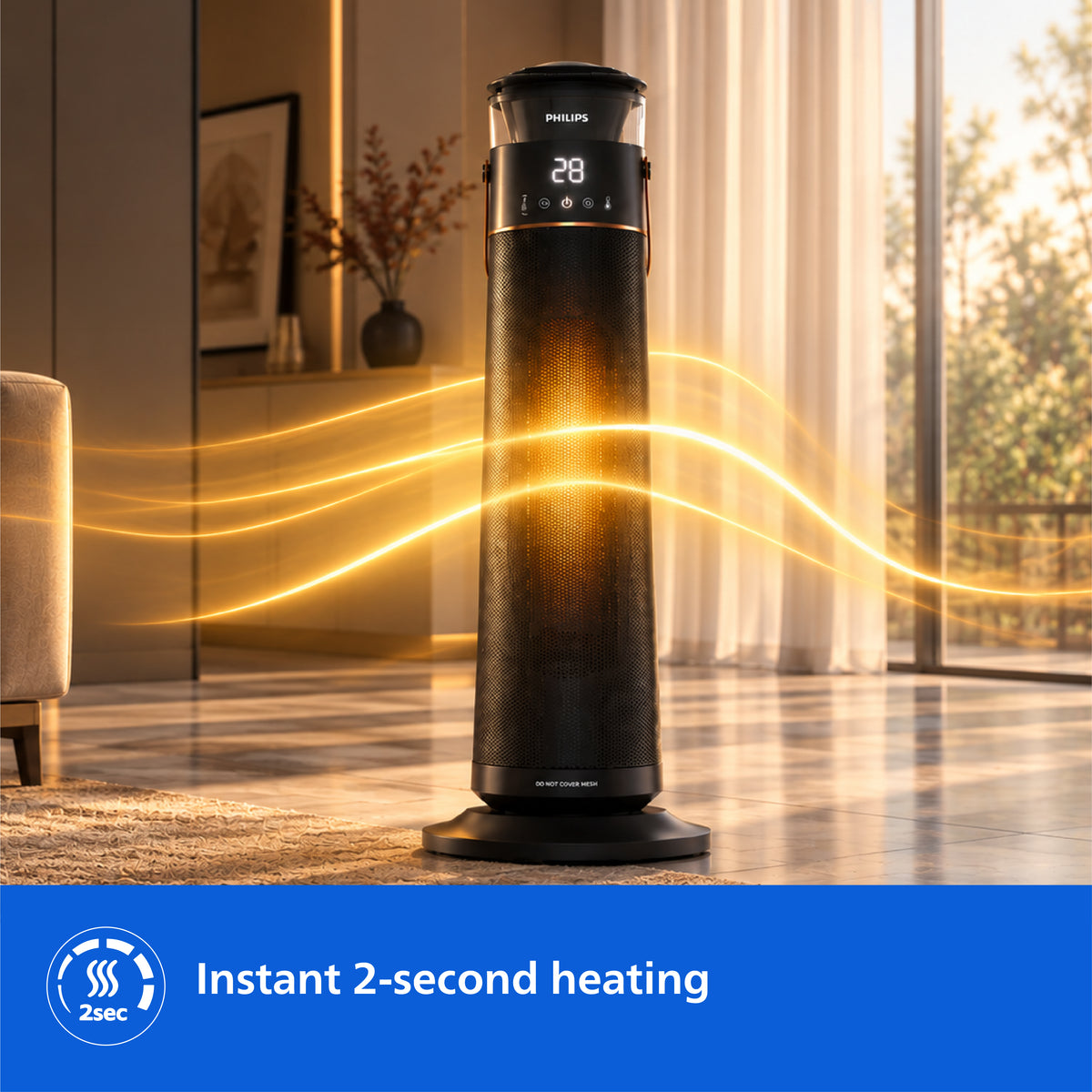 Philips PTC Tower Heater with Humidifier - CX4100/01