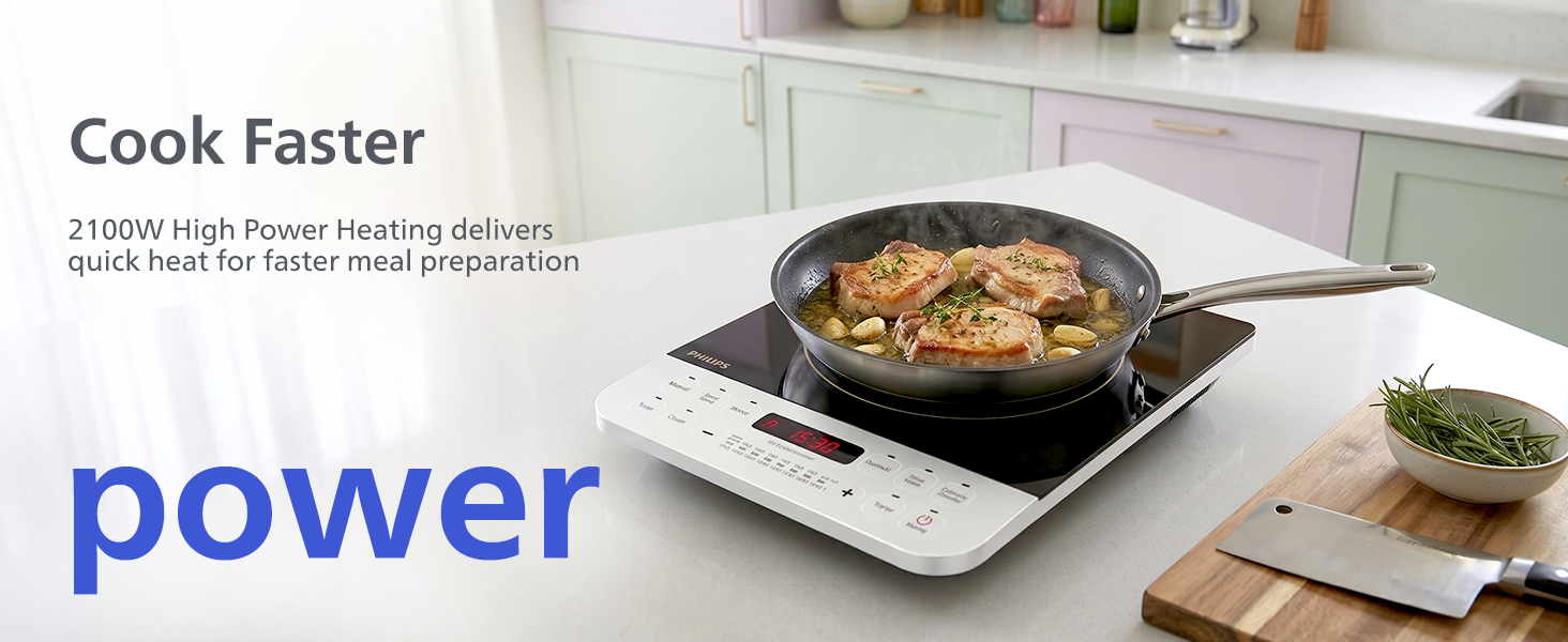 Philips 2100W Indian Dish Presets Induction Cook Top - HD4928/01