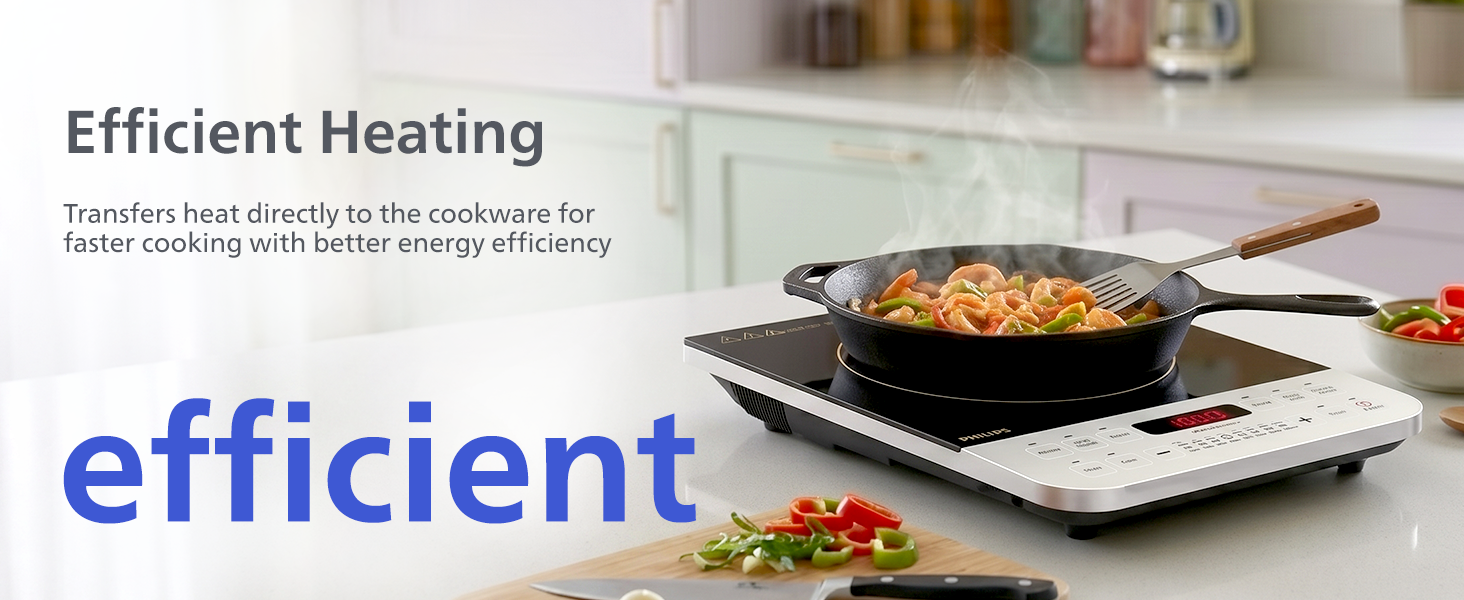 Philips 2100W Indian Dish Presets Induction Cook Top - HD4928/01