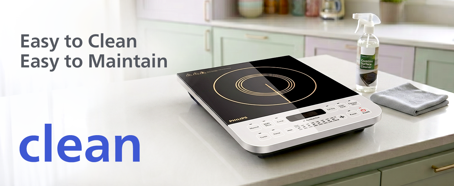 Philips 2100W Indian Dish Presets Induction Cook Top - HD4928/01