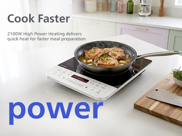 Philips 2100W Indian Dish Presets Induction Cook Top - HD4928/01