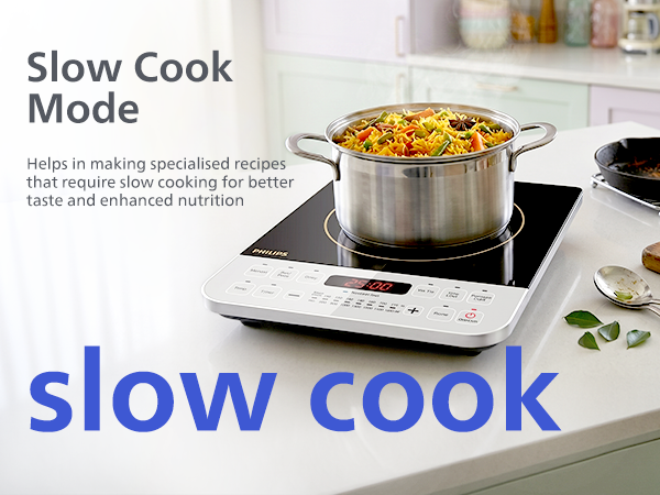 Philips 2100W Indian Dish Presets Induction Cook Top - HD4928/01