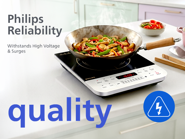 Philips 2100W Indian Dish Presets Induction Cook Top - HD4928/01